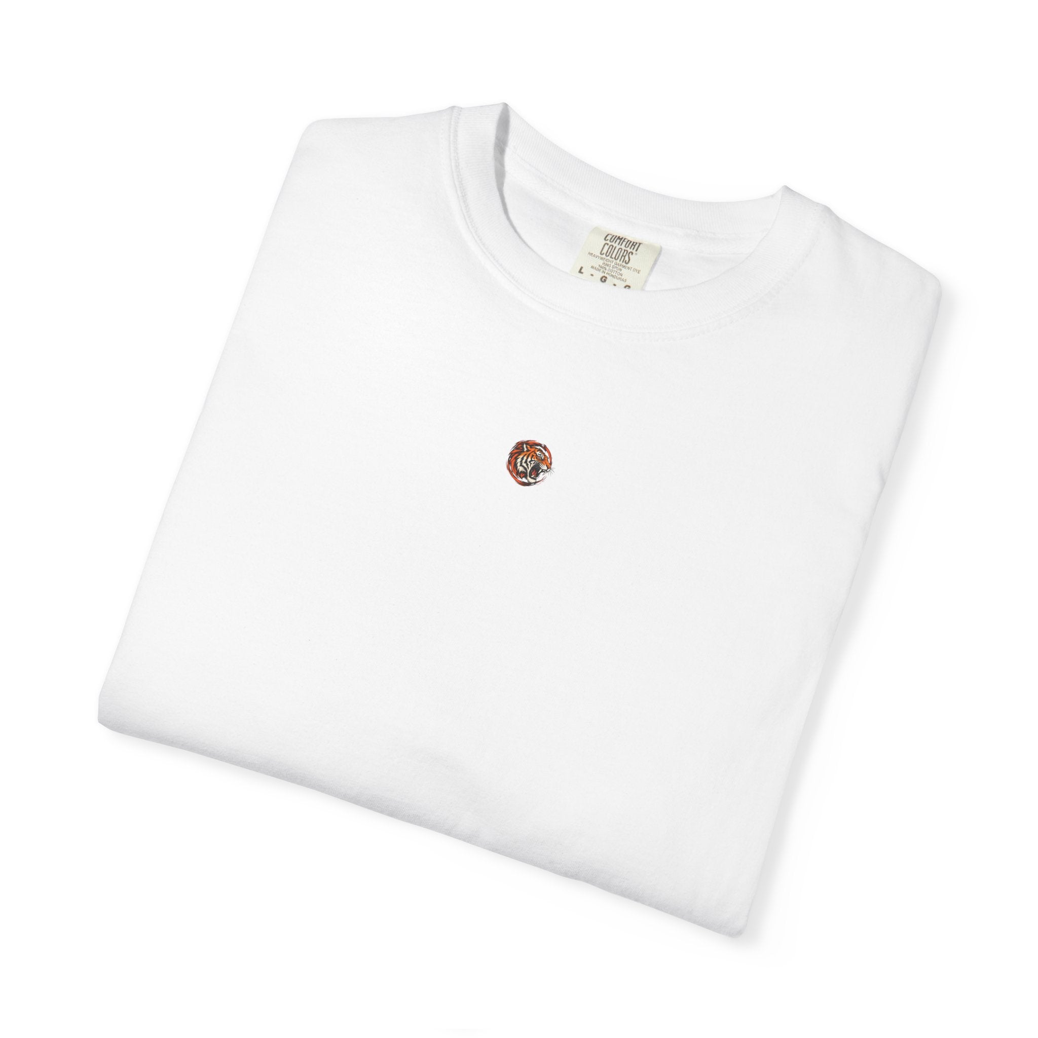 T-Shirt — Minimal Tiger Chest Logo Tee