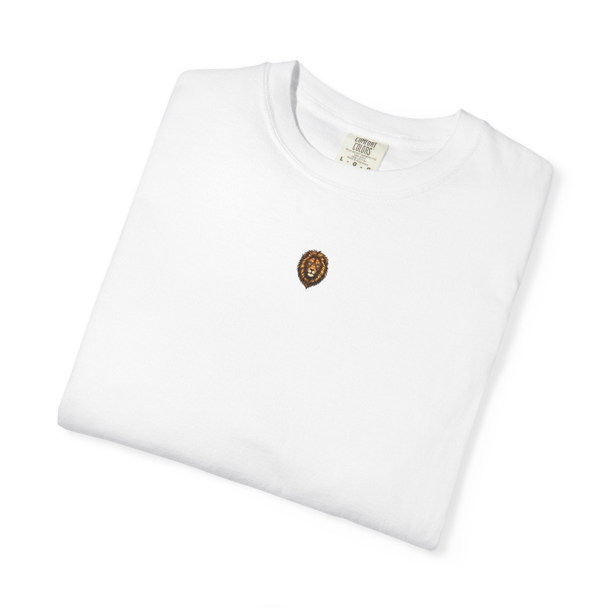 Minimal Lion Badge T-Shirt