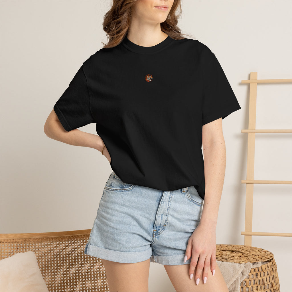 T-Shirt — Minimal Tiger Chest Logo Tee
